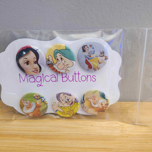 Snow White Buttons