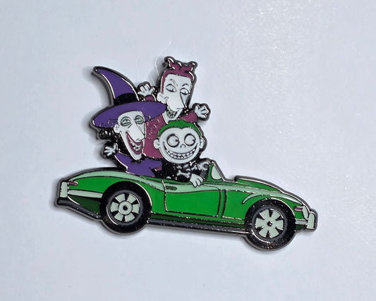 The Nightmare Before Christmas - Lock, Shock, and Barrel - Retro Cars