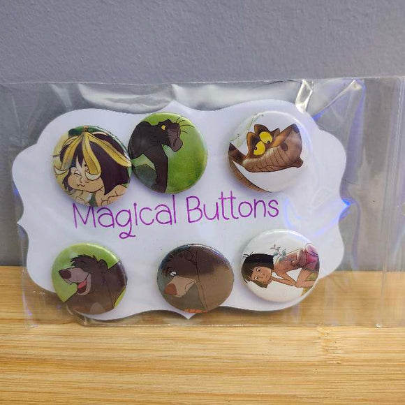 Jungle Book Buttons