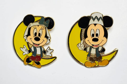 Tokyo DisneySea Arabian Coast Crescent Moon Mickey Mouse and Minnie Mouse