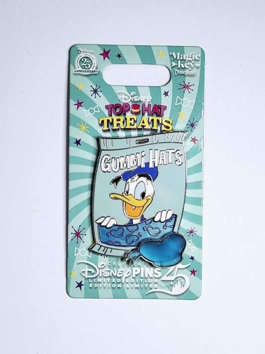 Top Hat Treats - Scented Pin - Donald Gummi Hats