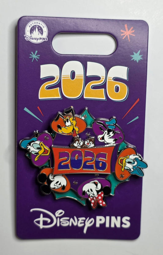 Disney Parks 2026 Mickey Mouse and Friends spinner