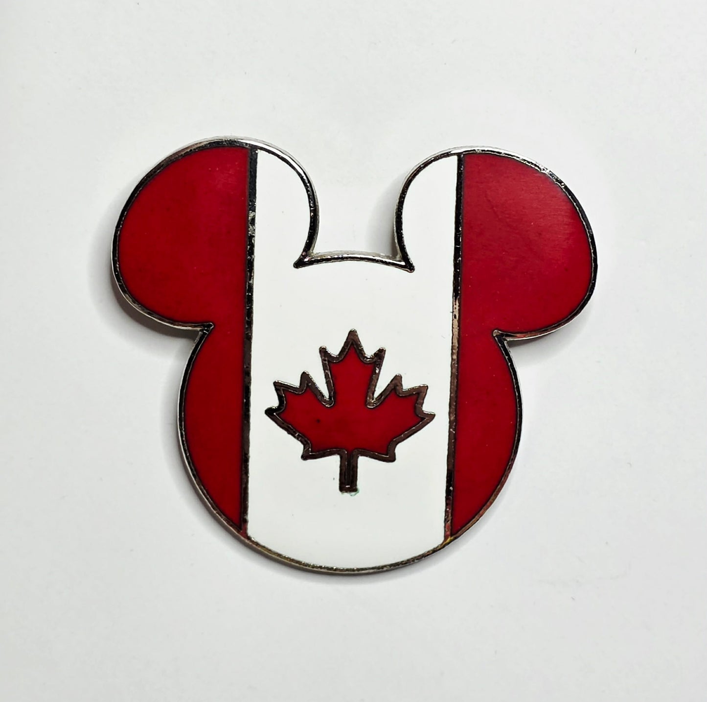 Canadian flag  - Mickey Mouse head - 2002