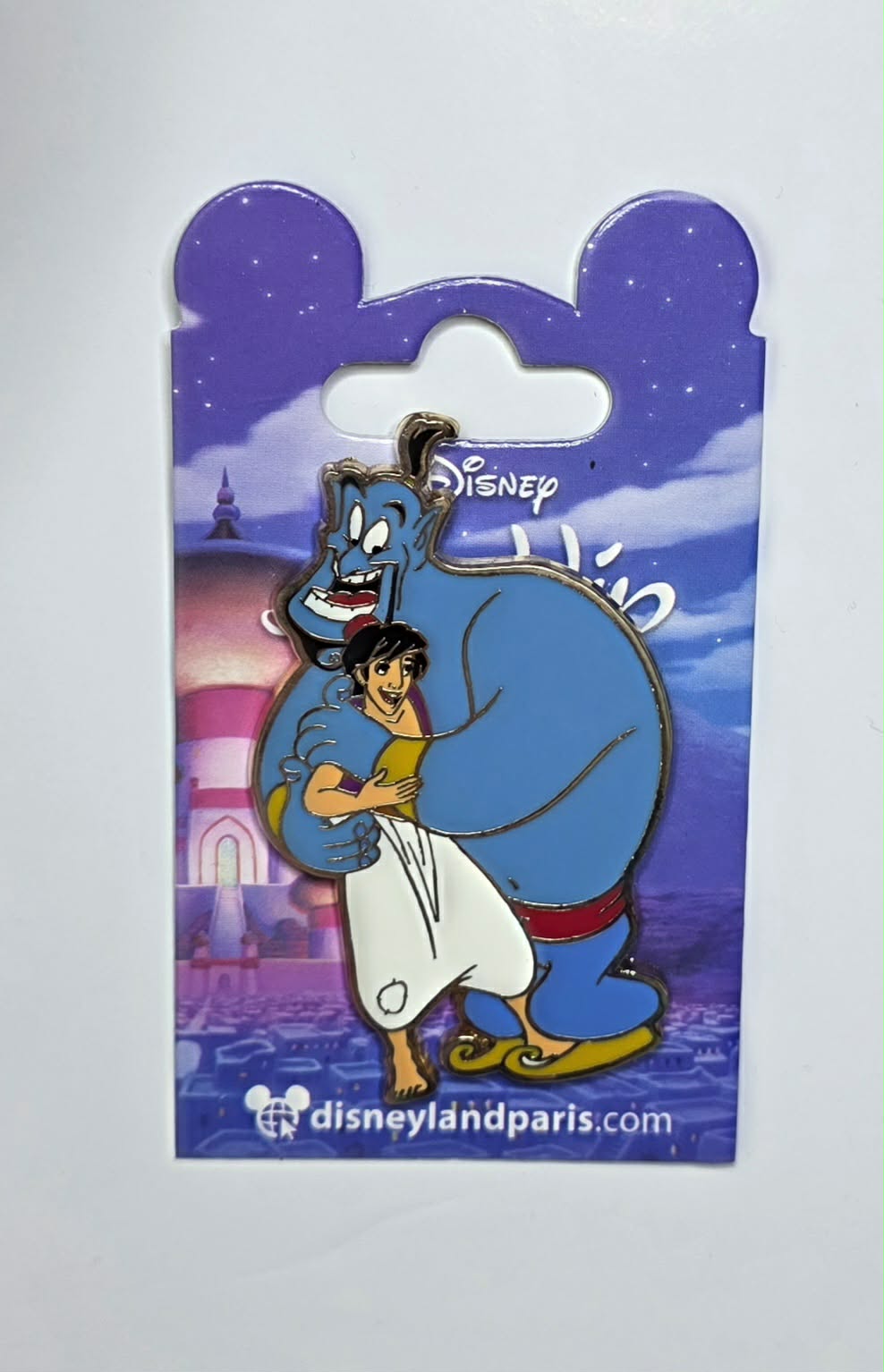 Aladdin - Genie hugging Aladdin
