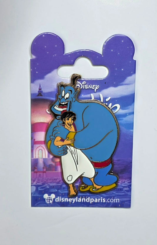 Aladdin - Genie hugging Aladdin