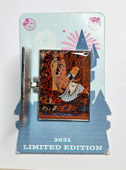 Disney Ariel The Little Mermaid Passholder Quarterly Mosaic LE Hinged Pin from 2021.