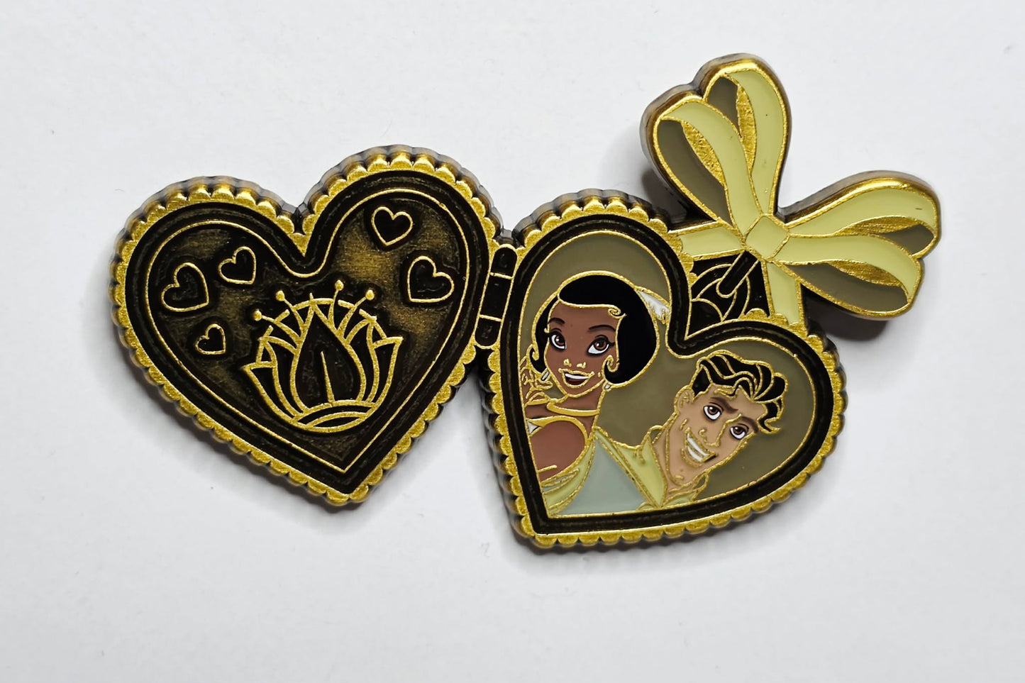 Princess Couple Locket - Tiana and Naveen