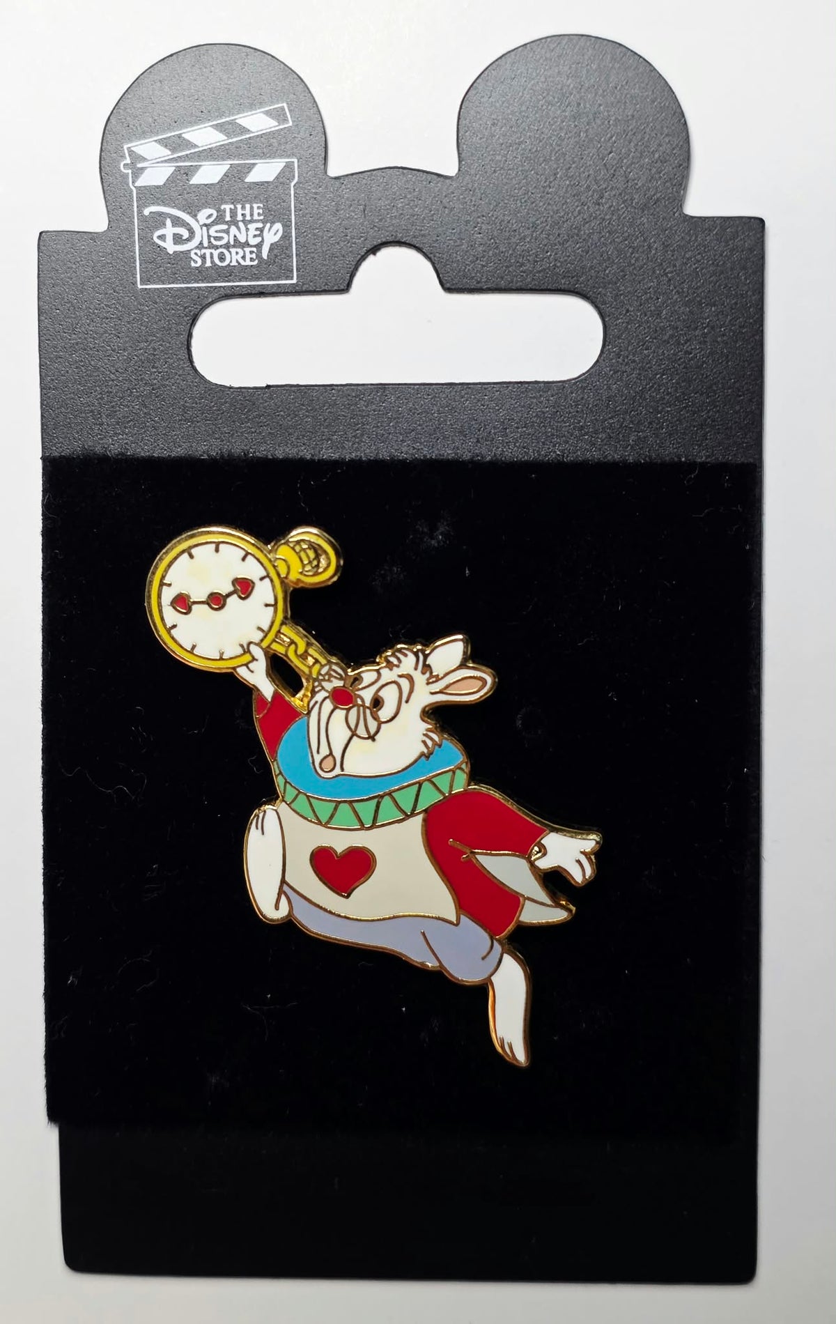 Alice in Wonderland White Rabbit Running with his Pocket Watch