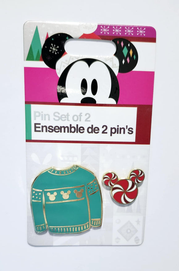 Christmas - Mickey 2 pin set