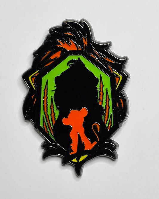 Disney Villains Silhouette - Lion King  -  Scar
