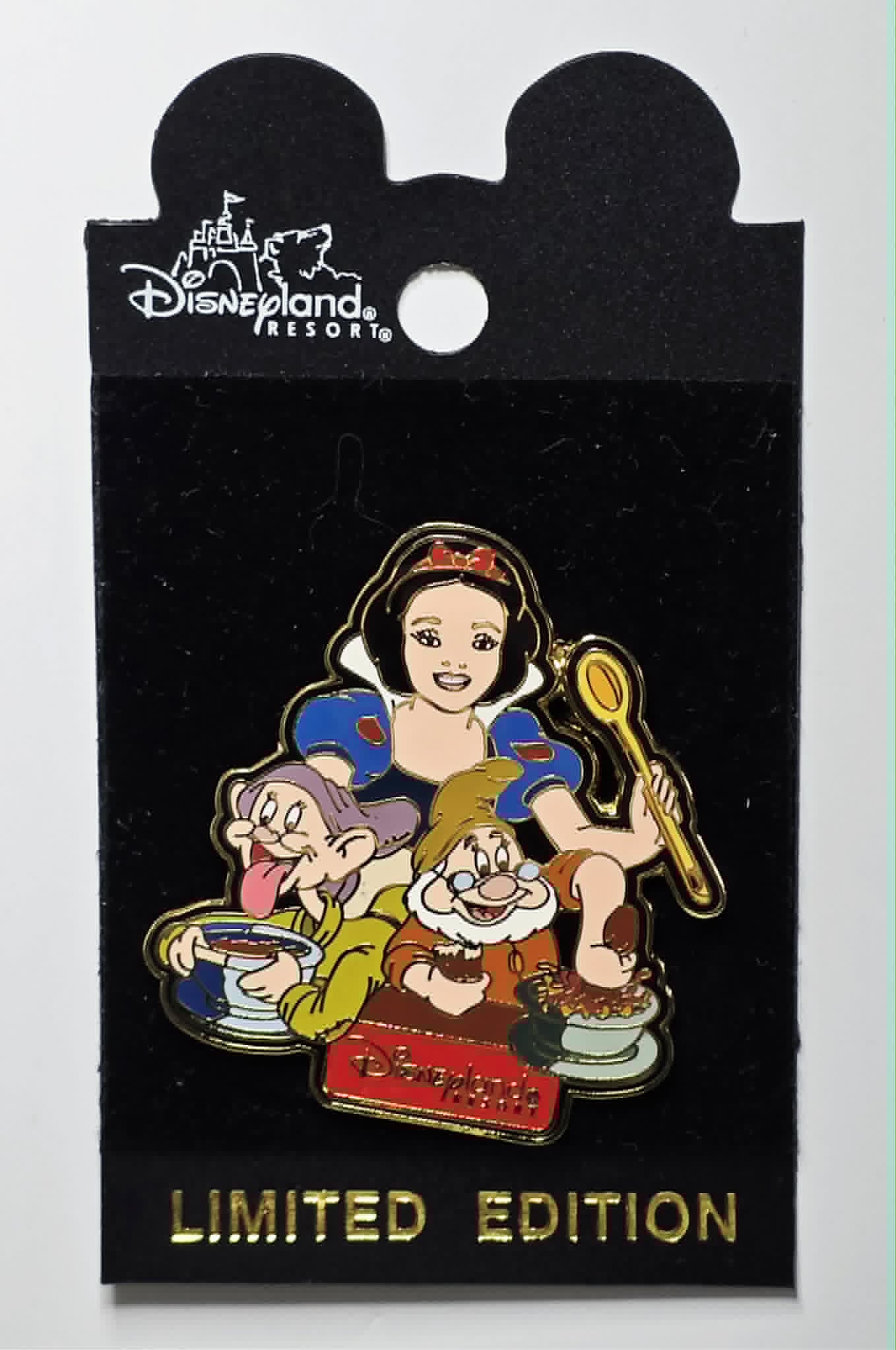 Snow White with Doc and Dopey - Disneyland Resort