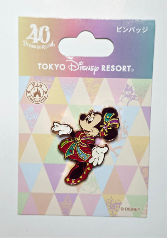 Tokyo Disney Resort and features Minnie Tokyo Disney Resort's 40th-anniversary