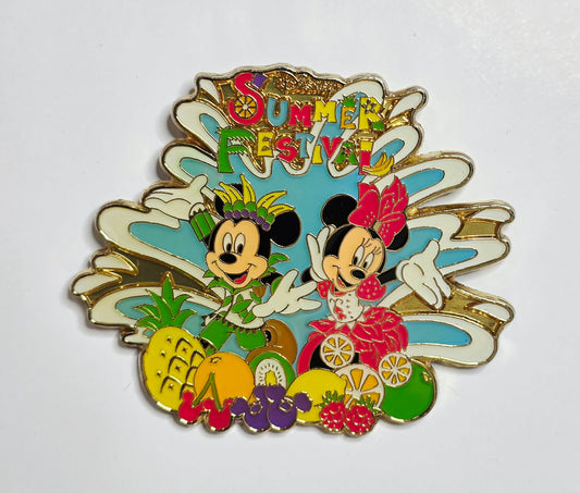 Mickey and Minnie Mouse - Tokyo DisneySea 2014 Summer Festival