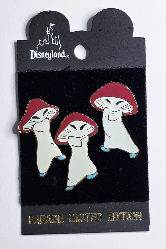 Dancing Mushrooms Fantasia DLR 45th Anniversary Parade of Stars