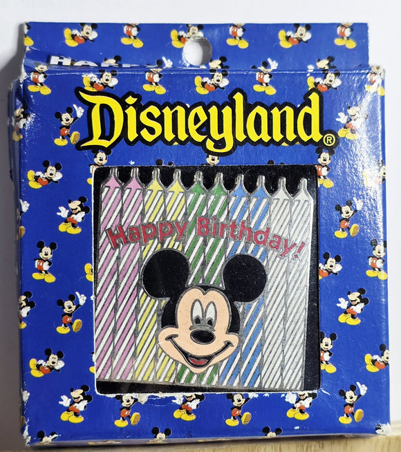 Mickey Mouse's birthday - Disneyland pin released in November 2000