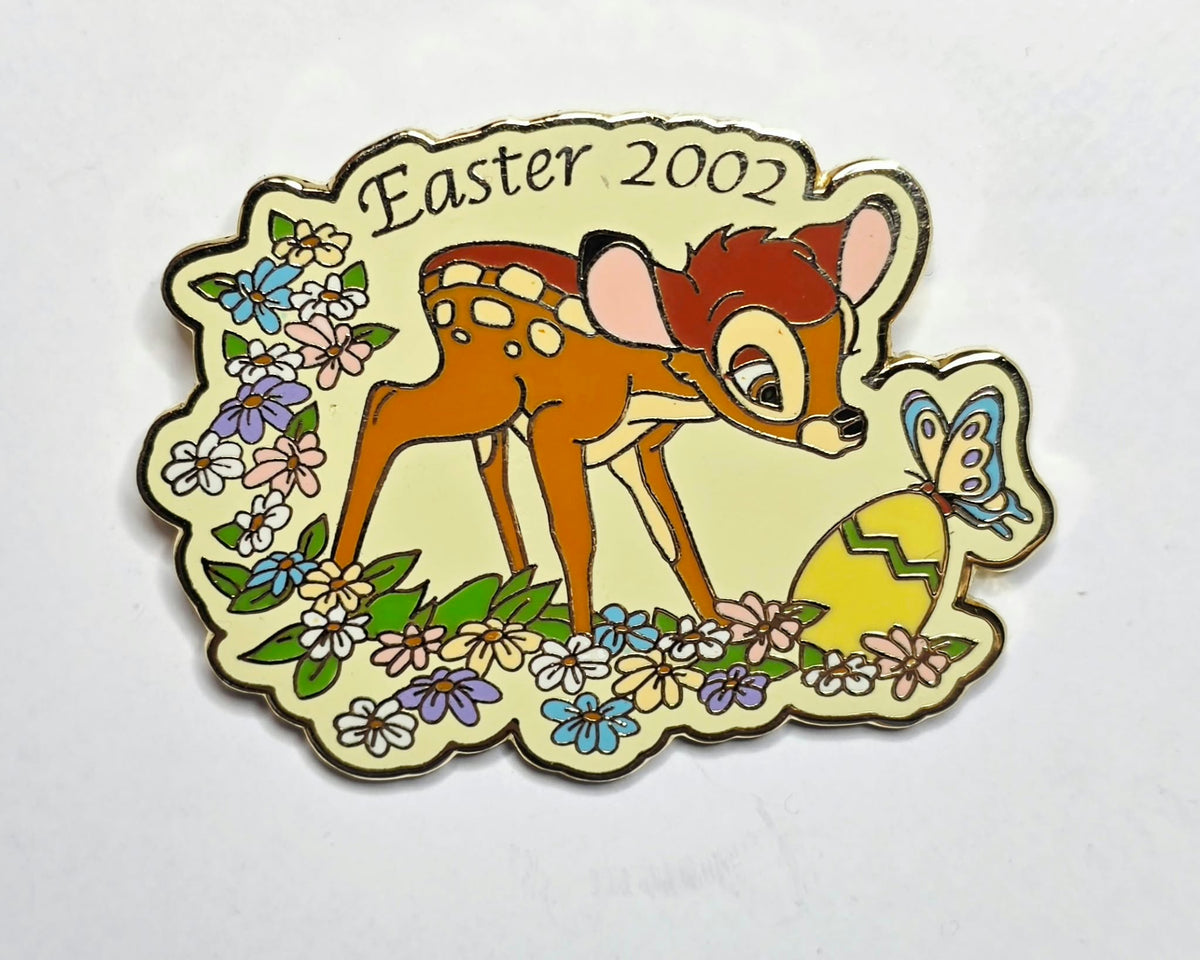 Easter 2002 Bambi with Egg and Butterfly
