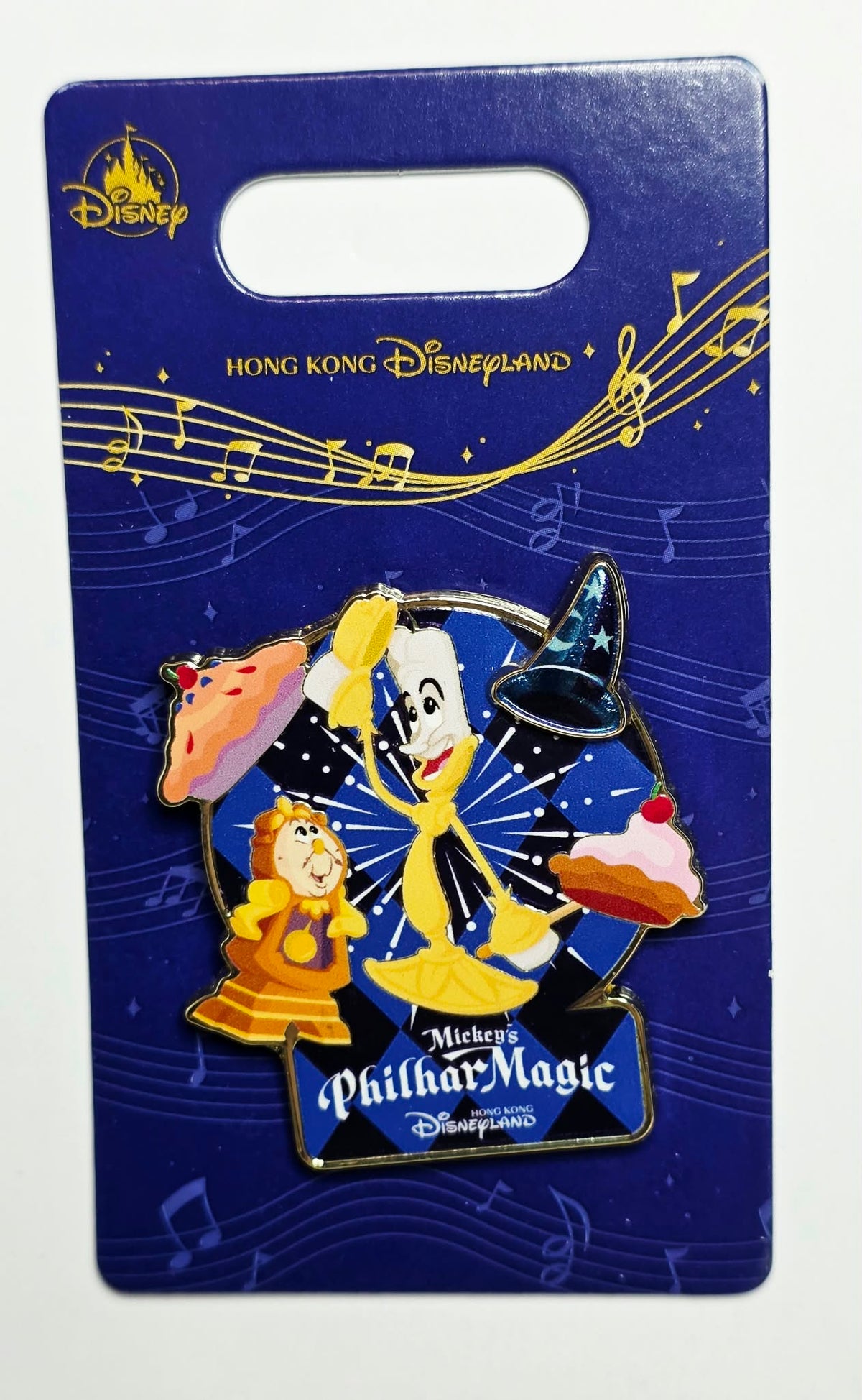 Mickey's PhilharMagic - Beauty and the Beast - Cogsworth and Lumiere