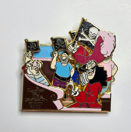 Peter Pan - Captain Hook and Mr. Smee - Happiest Pin Celebration On Earth 2005