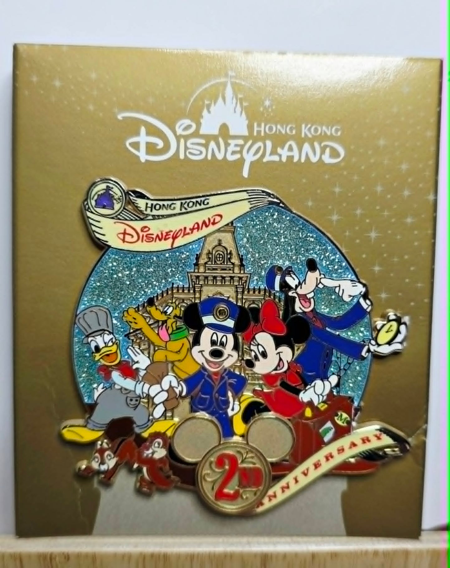 Mickey Mouse, Minnie Mouse, Donald Duck, Goofy, Pluto, and Chip & Dale - Hong Kong Disneyland