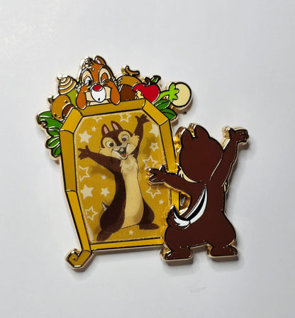 Chip n' Dale Lenticular - SDR Funhouse Mirrors Mystery