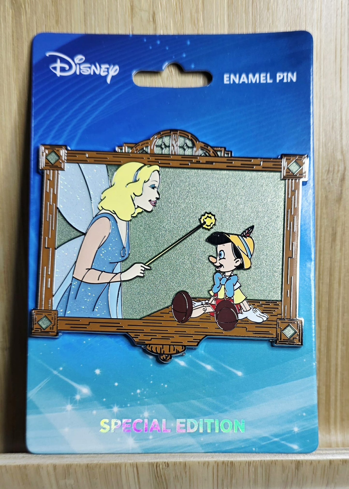 Disney DPB Pinocchio Blue Fairy Pin - 85th Anniversary 3” LE 300