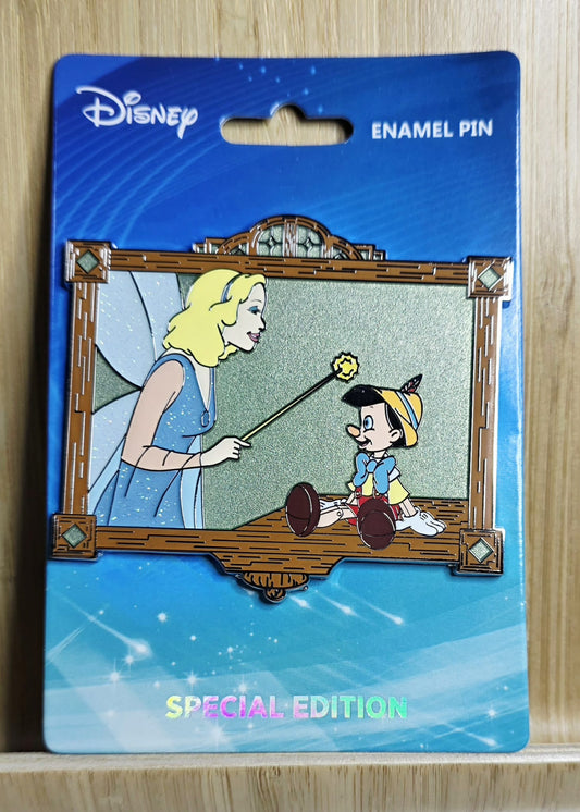 Disney DPB Pinocchio Blue Fairy Pin - 85th Anniversary 3” LE 300