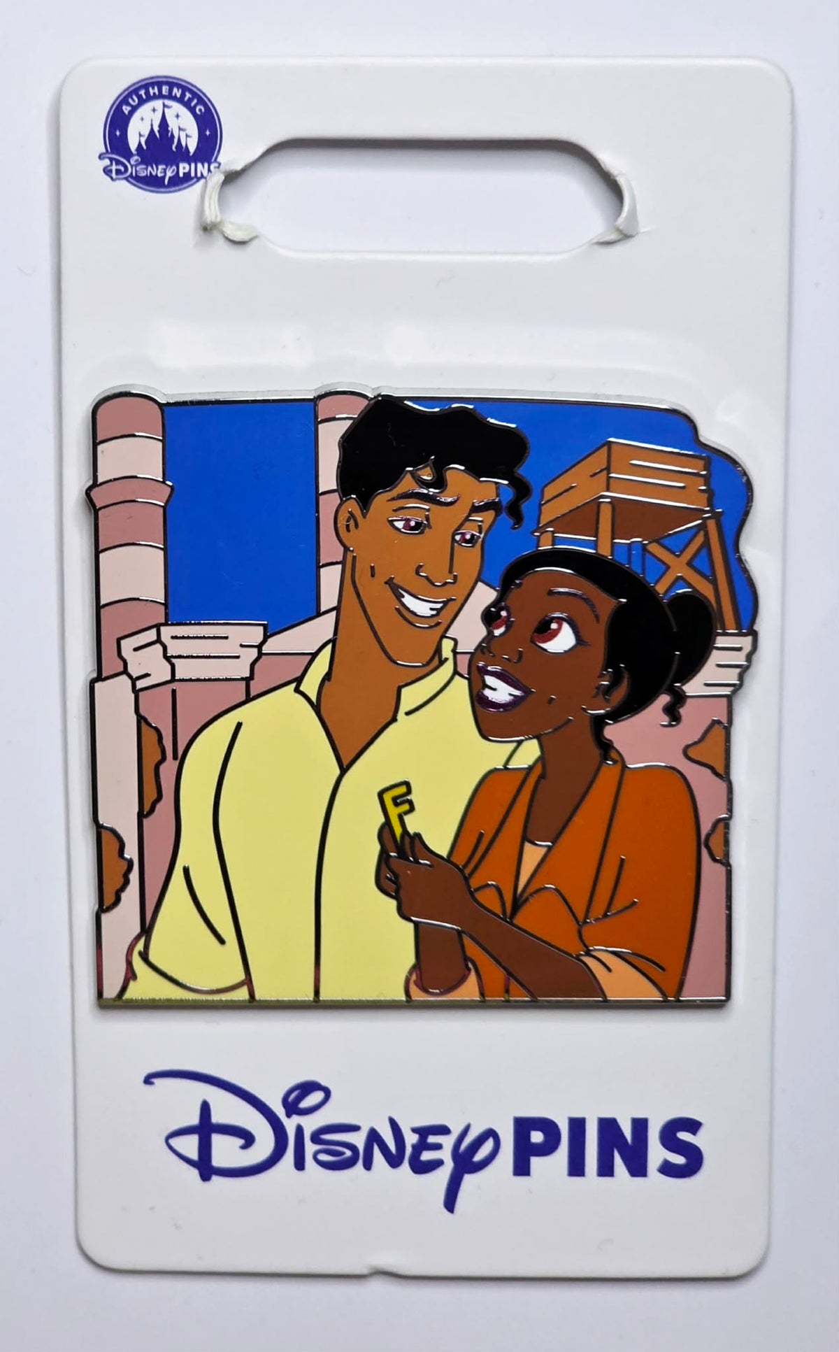 Princess and the Frog - Tiana and Prince Naveen with Restaurant Key