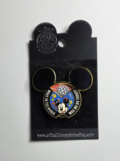 Mickey Mouse "What In The World Will We Do Today?"