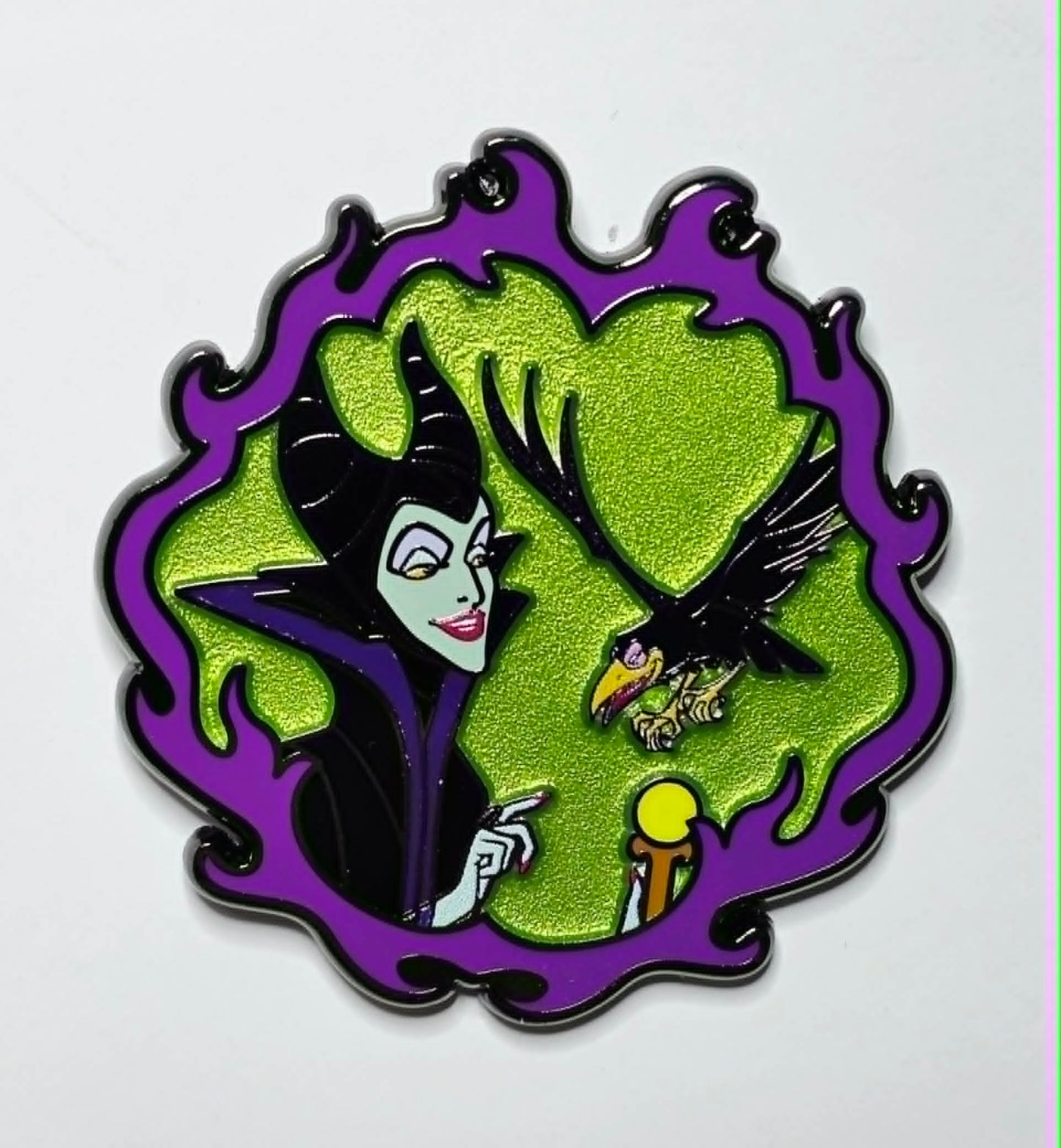 Sleeping Beauty - Maleficent and her raven sidekick Diablo