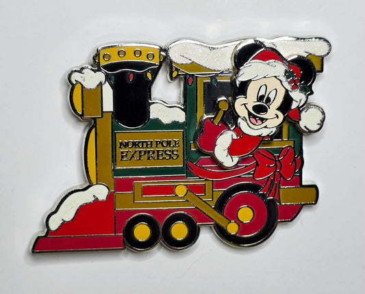 Santa Mickey Mouse Train Locomotive
