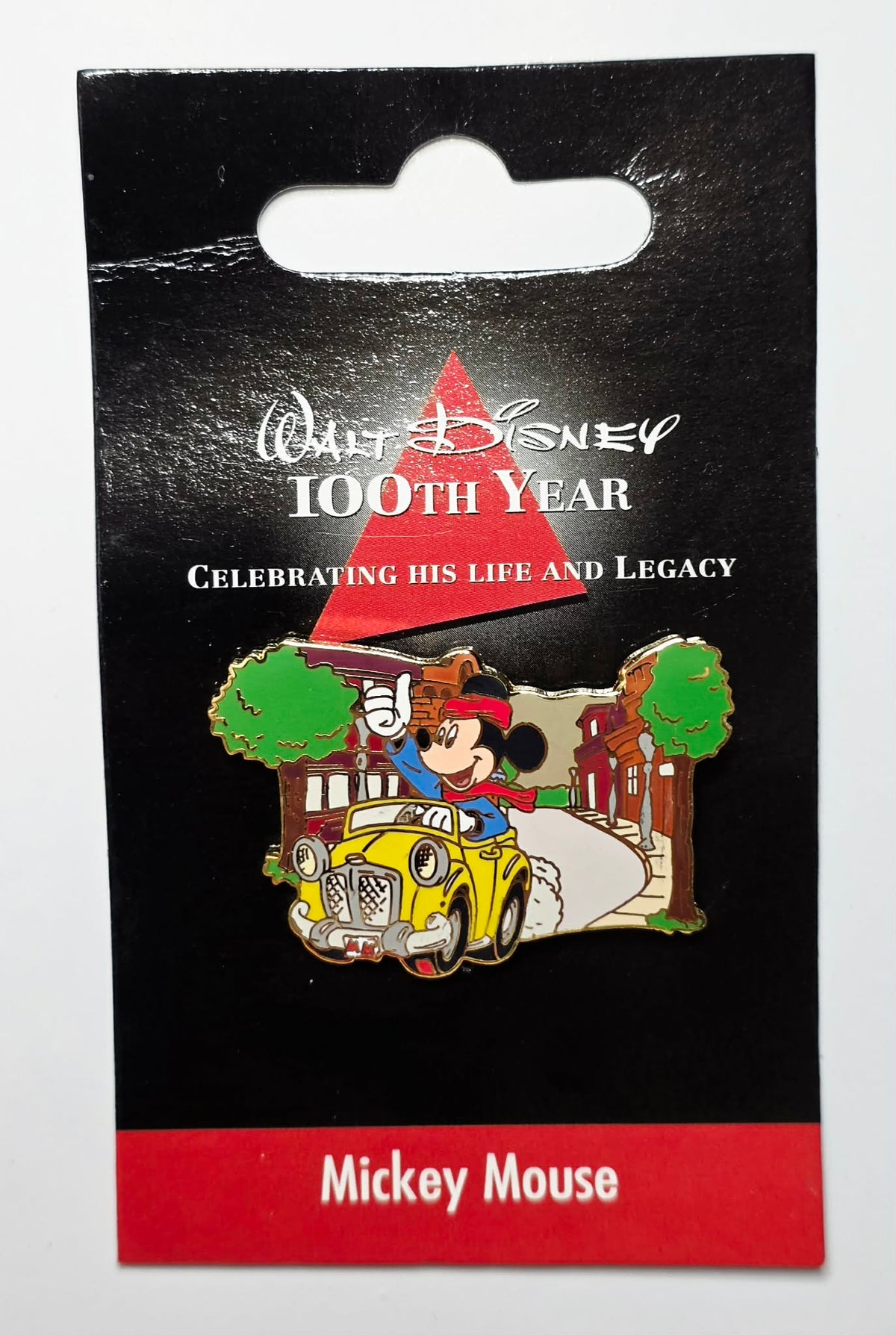 Mickey Mouse - Walt Disney 100th Year anniversary - Mickey driving a car