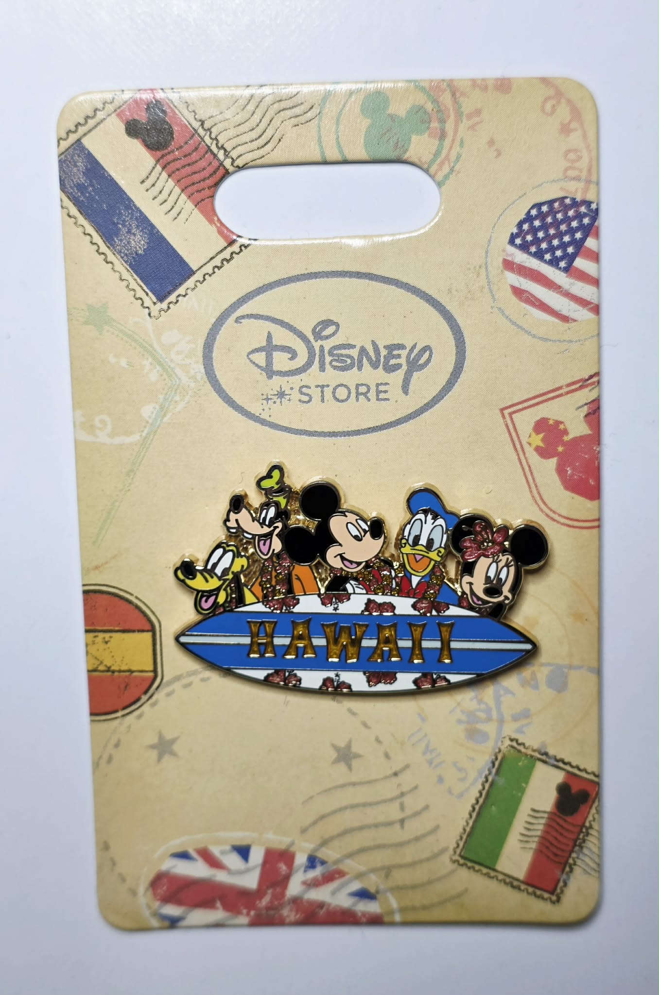 Mickey Mouse, Minnie Mouse, Donald Duck, Goofy, and Pluto - HAWAII