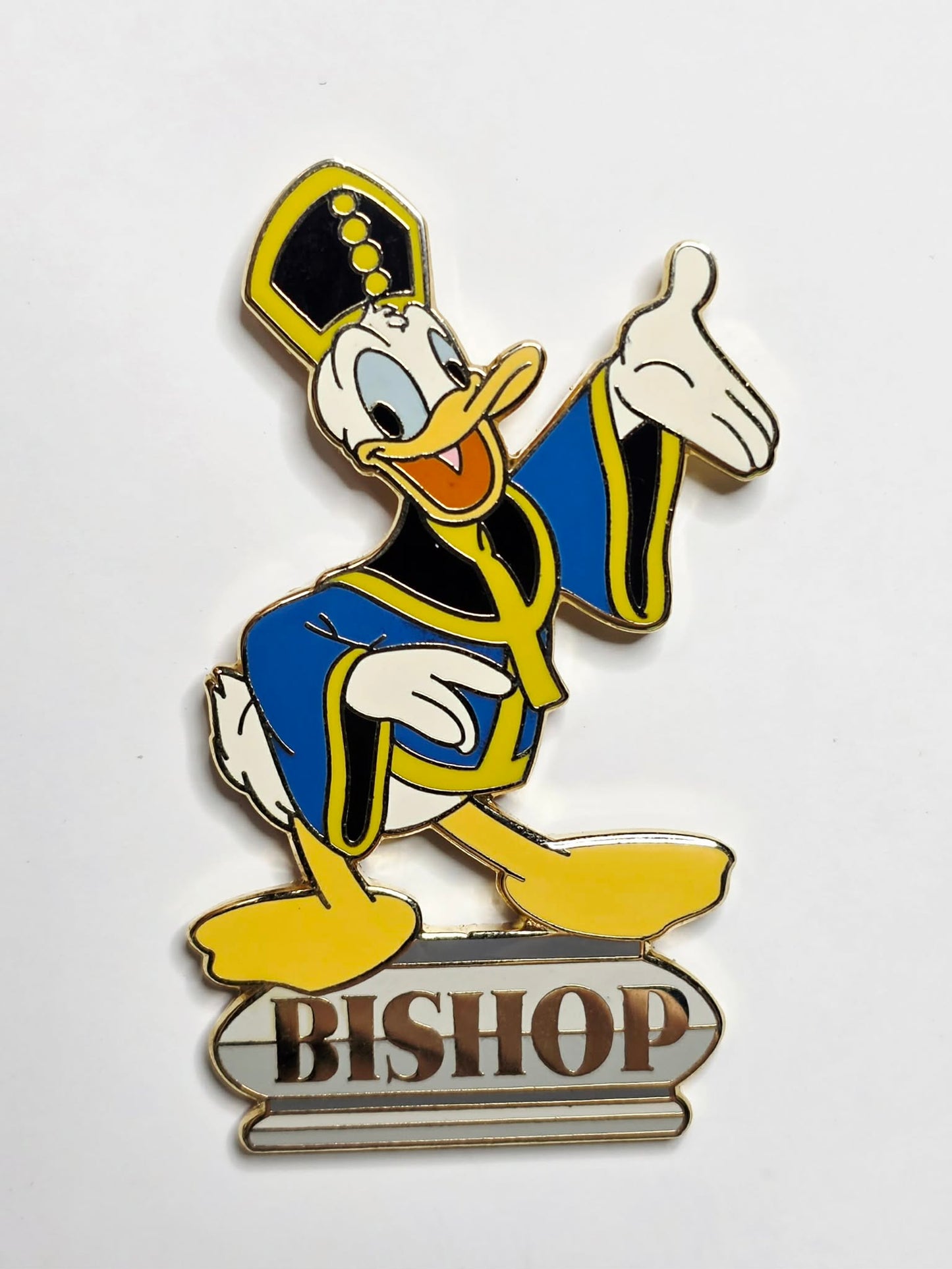 Donald Duck - Chess - silver bishop