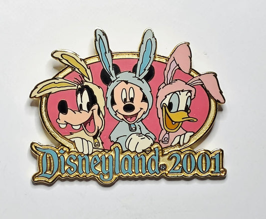 Mickey, Donald and Goofy - Disneyland 2001 Easter