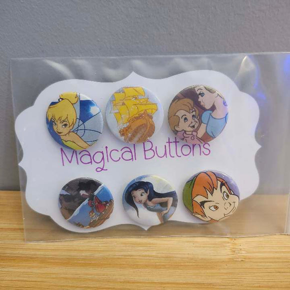 Peter Pan Buttons