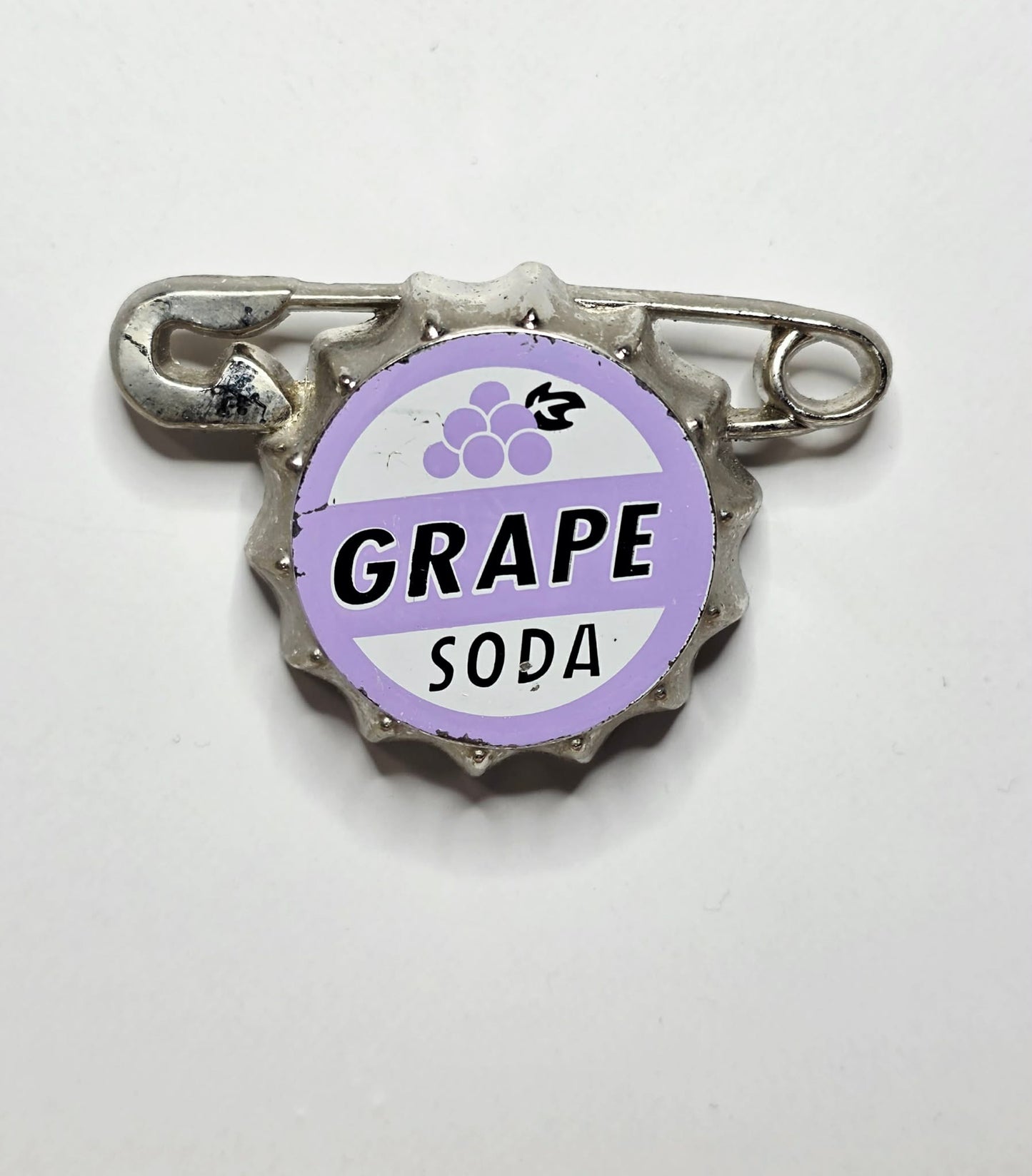 Up Grape Soda Bottlecap - Ellie Badge