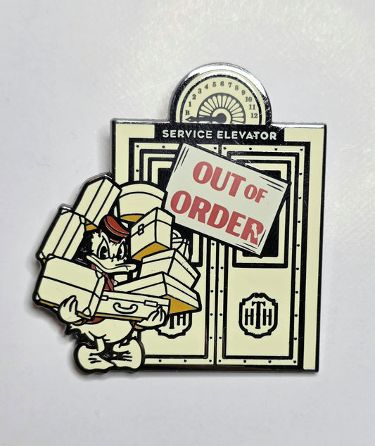 Tower of Terror -  Donald Duck as Bellhop - Out of Order
