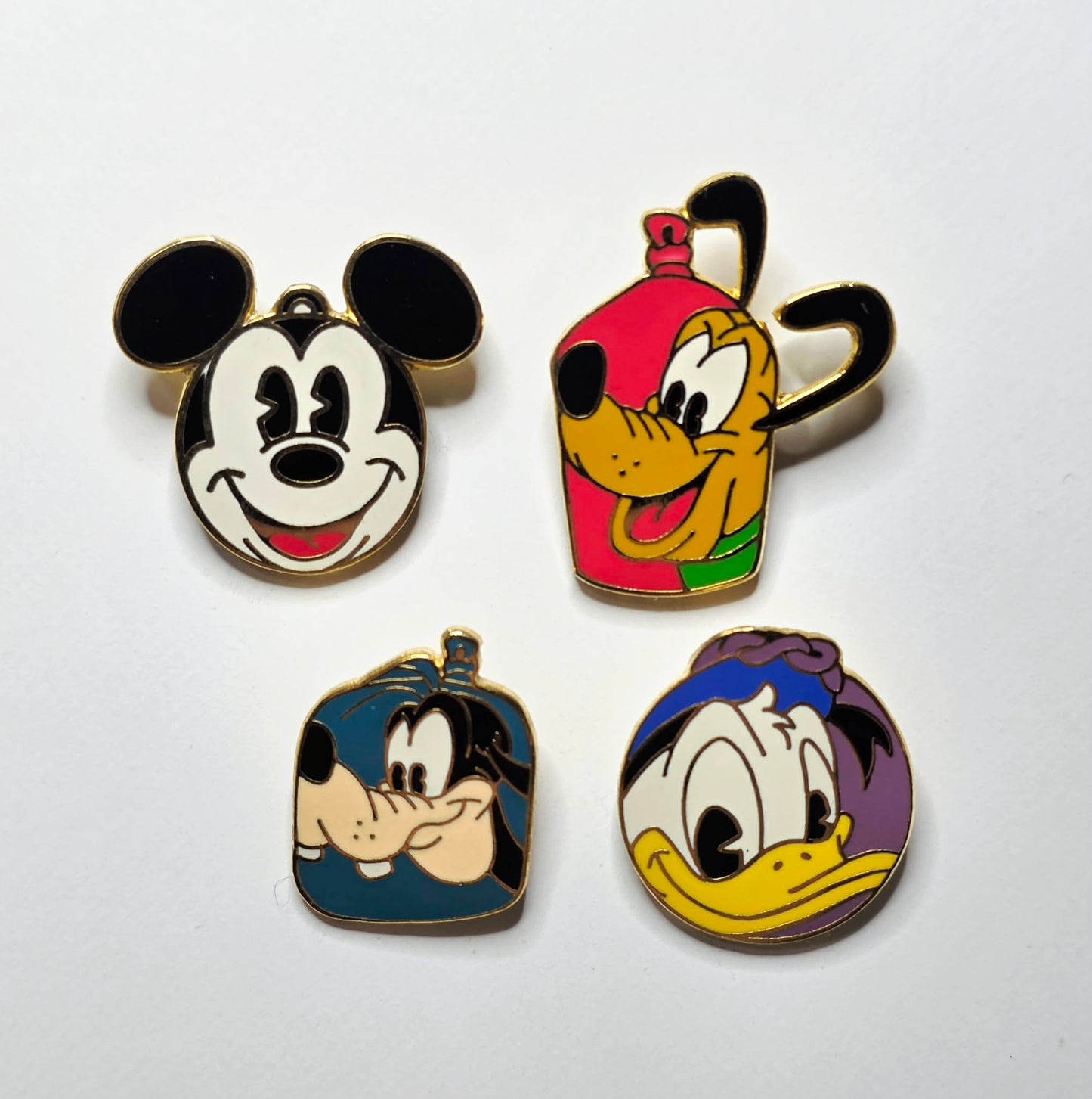 "Fab Four Mount Rustmore" Mickey, Goofy, Pluto, Donald