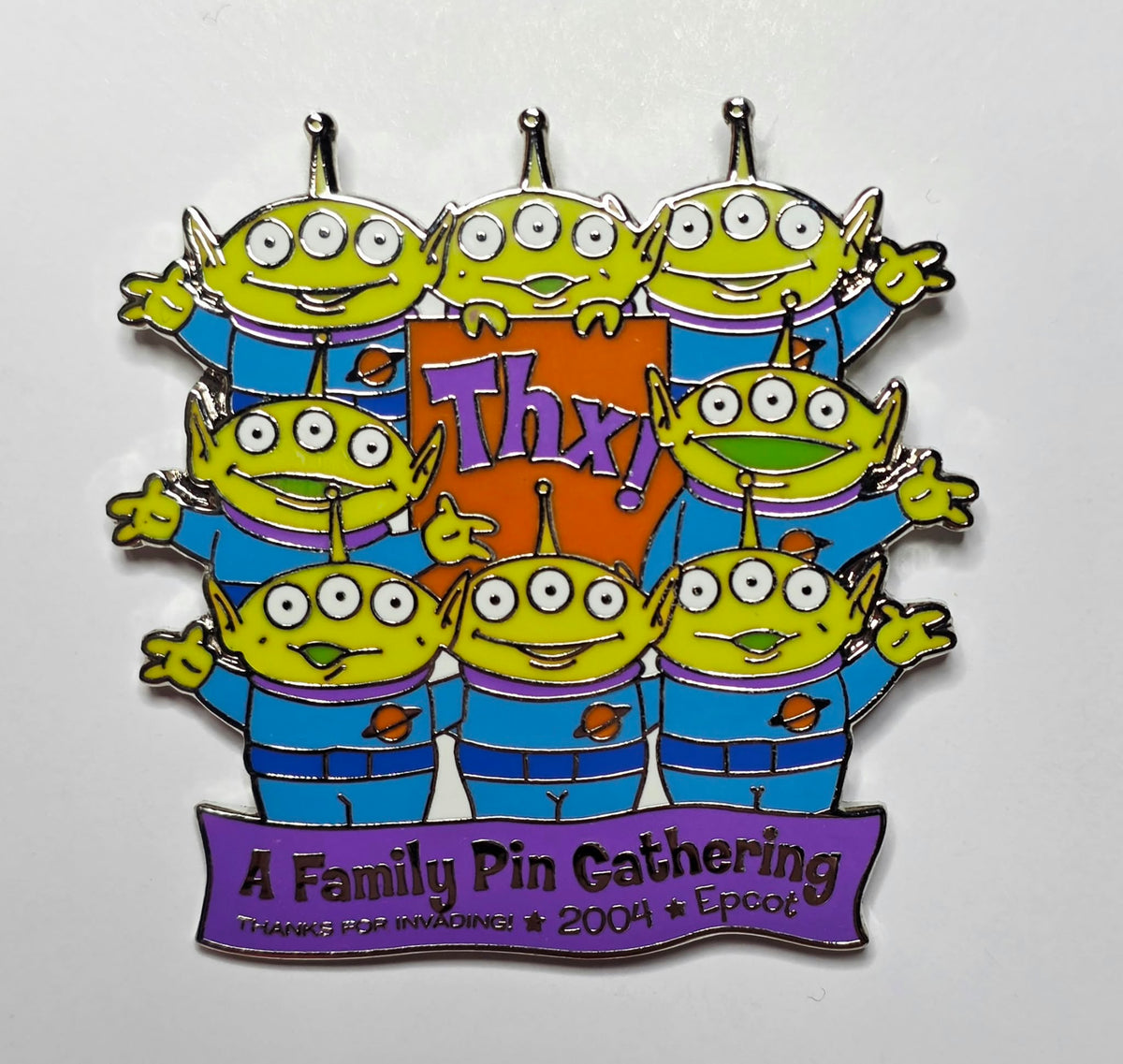 Toy Story - "A Family Pin Gathering 2004 - Survey Pin - Little Green Aliens"