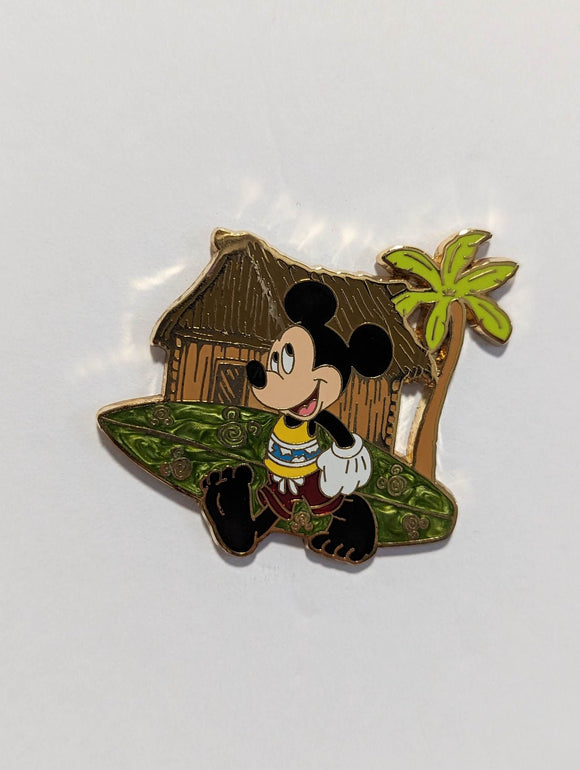 Mickey with Surf Board