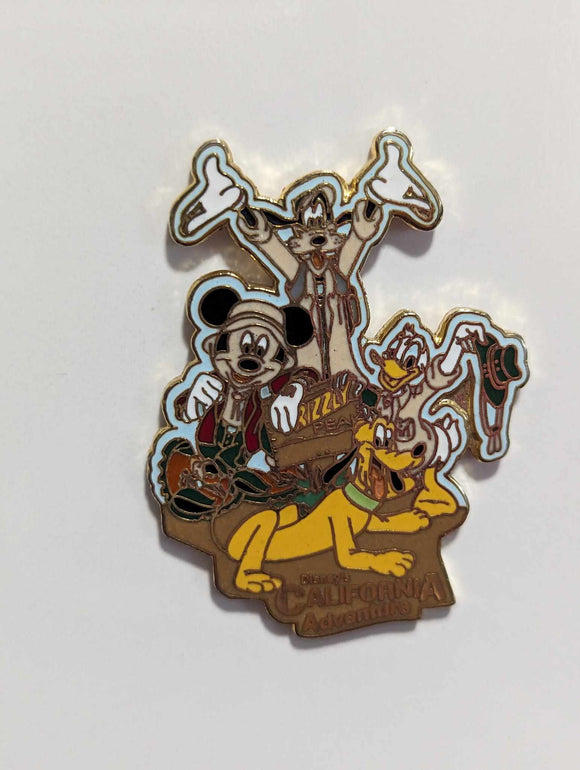 Disney California Adventure - Mickey, Pluto, Donald and Goofy