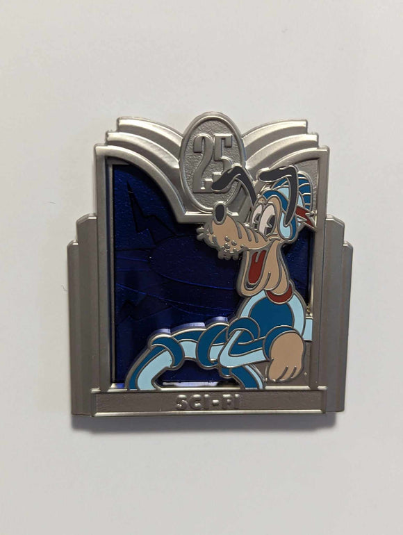 WDW - Disney's Hollywood Studios 25th Anniversary - Genre Boxed Pin Set - Pluto - LE 750