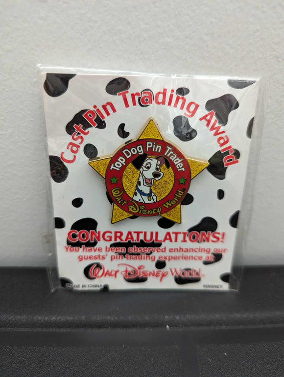 101 Dalmatian's - Cast Pin Trading Award - Top Dog Pin