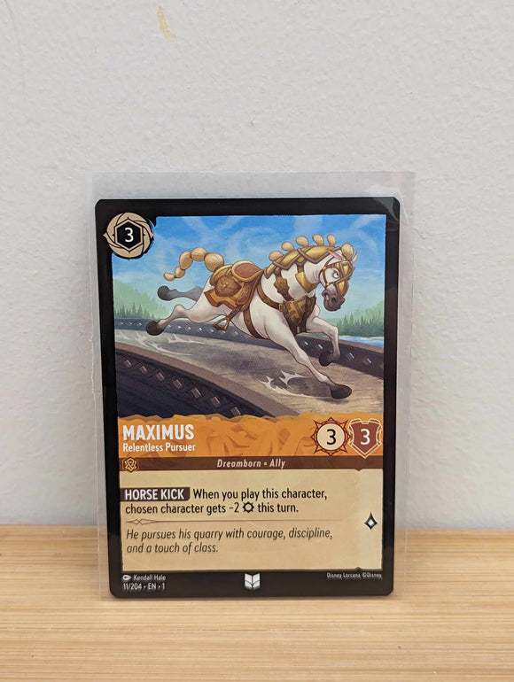 Lorcana Trading Card Game -Maximus - Relentless Pursuer