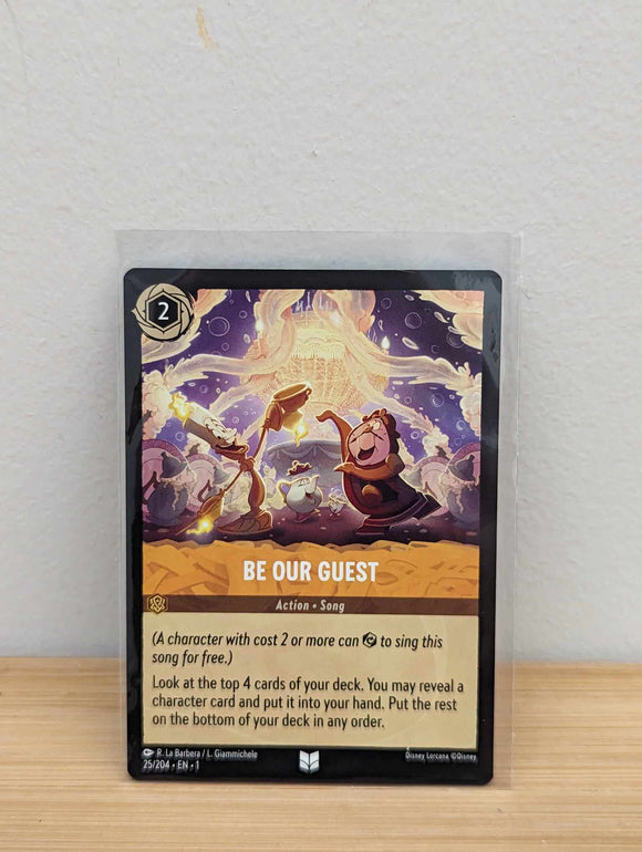Lorcana Trading Card Game - Be Our Guest - The First Chapter (1)