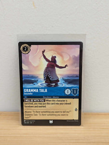 Lorcana Trading Card Game -Gramma Tala - Storyteller - The First Chapter (1)