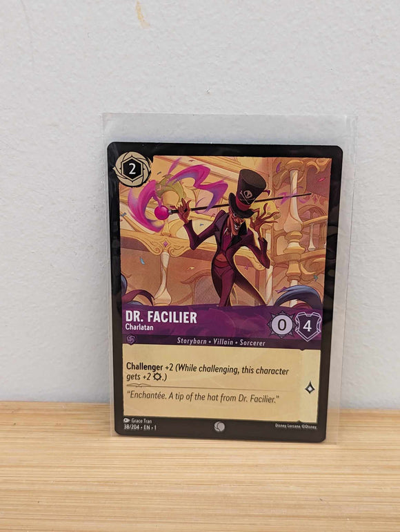 Lorcana Trading Card Game -Dr. Facilier - Charlatan - The First Chapter (1)