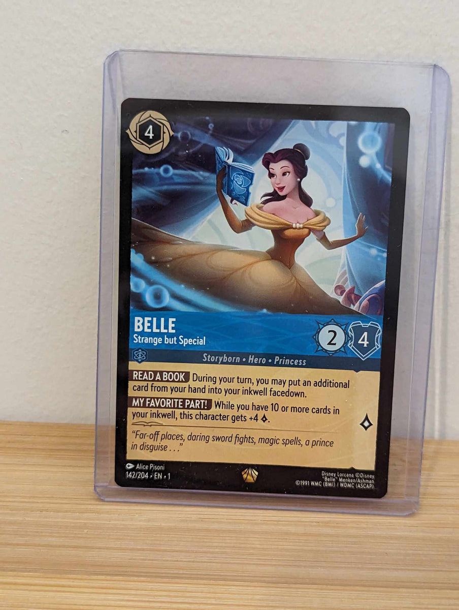 Lorcana Trading Card Game - Belle - Strange but Special - The First Ch ...