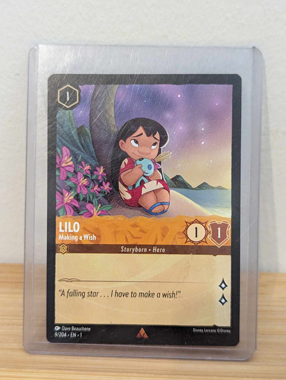 Lorcana Trading Card Game - Lilo - Making a Wish - The First Chapter (1)