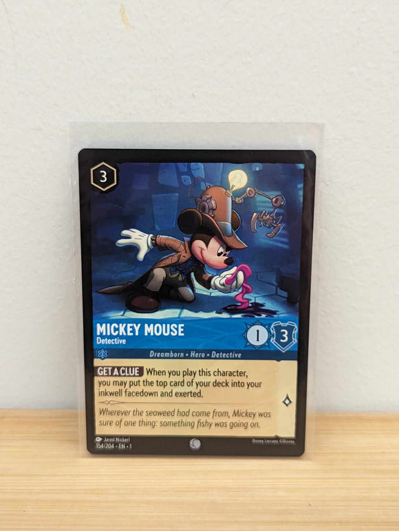 Lorcana Trading Card Game - Mickey Mouse - Detective - The First Chapter (1)